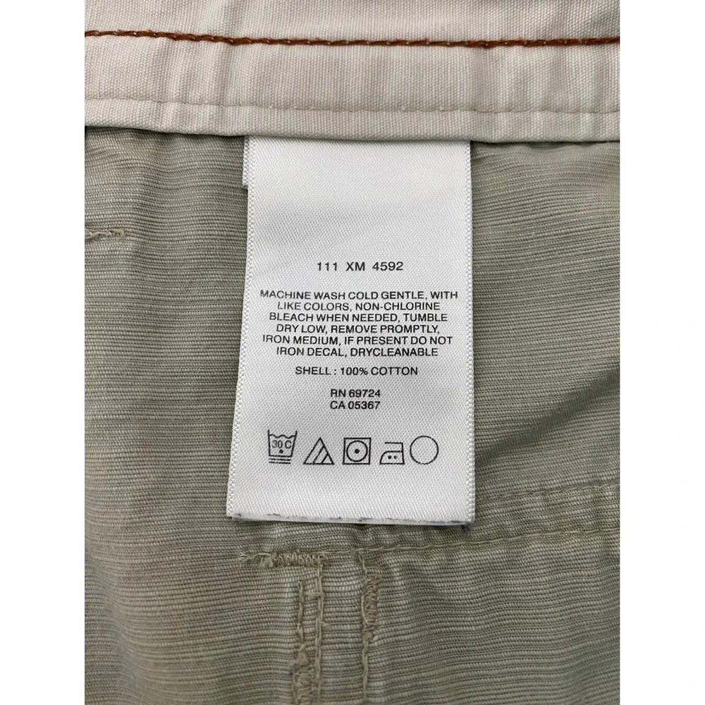Columbia Mens Tan Cotton‎ Cargo Shorts Size 36 XM 4592 Hiking Outdoor Utility